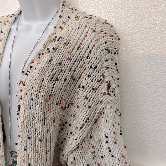 Jardin by Macris chunky knit cardigan sweater - Picture 4 of 8